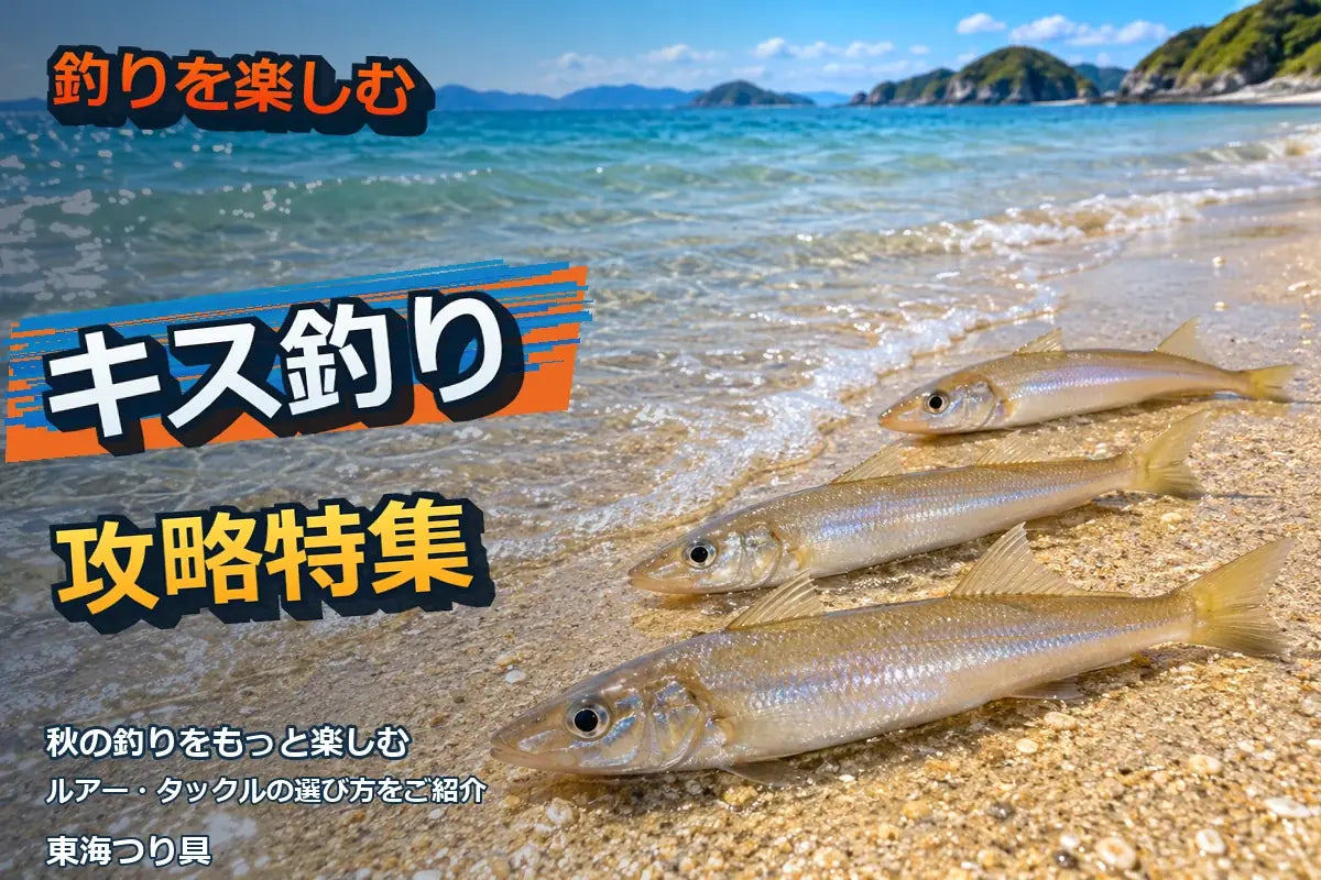 投げ釣りのキス攻略